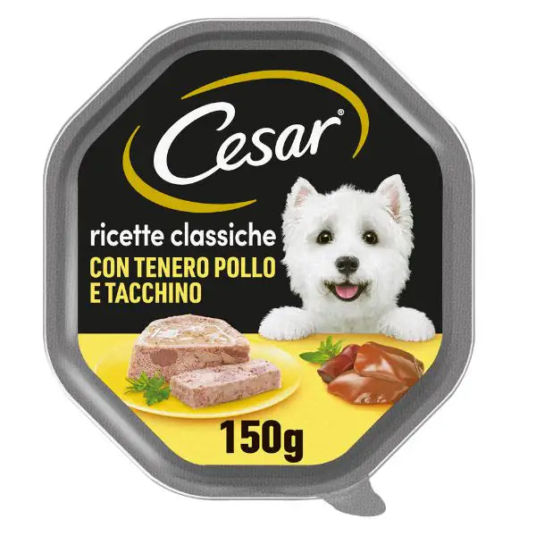 Cesar Flexi Ricette Classiche Pollo e Tacchino 150 g