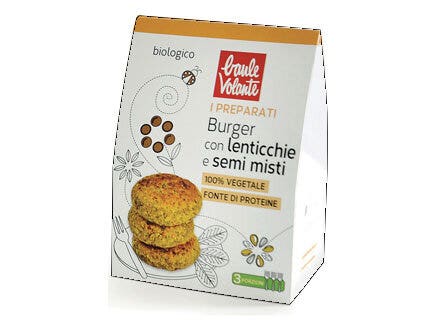 Baule Volante Preparato Per Burger Con Lenticchie E Semi Misti 180g-2