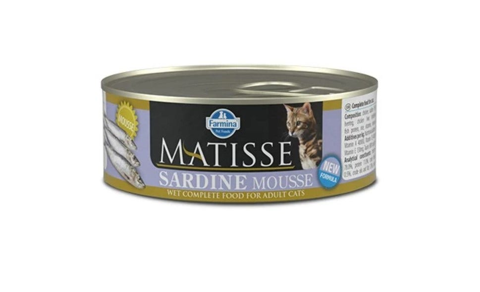 Farmina Matisse Gatto Mousse Sardine 85 Gr-1