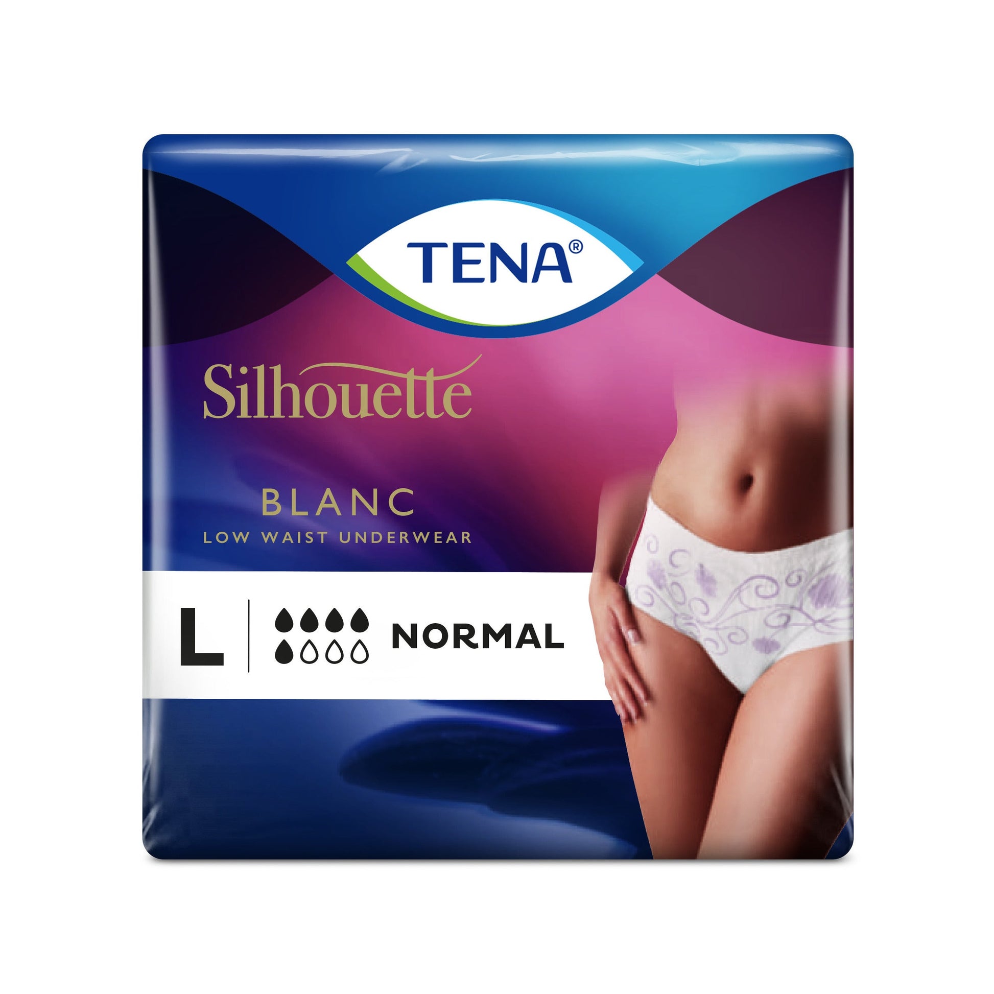Tena Silhouette Blanc Taglia L 5 Pezzi-3