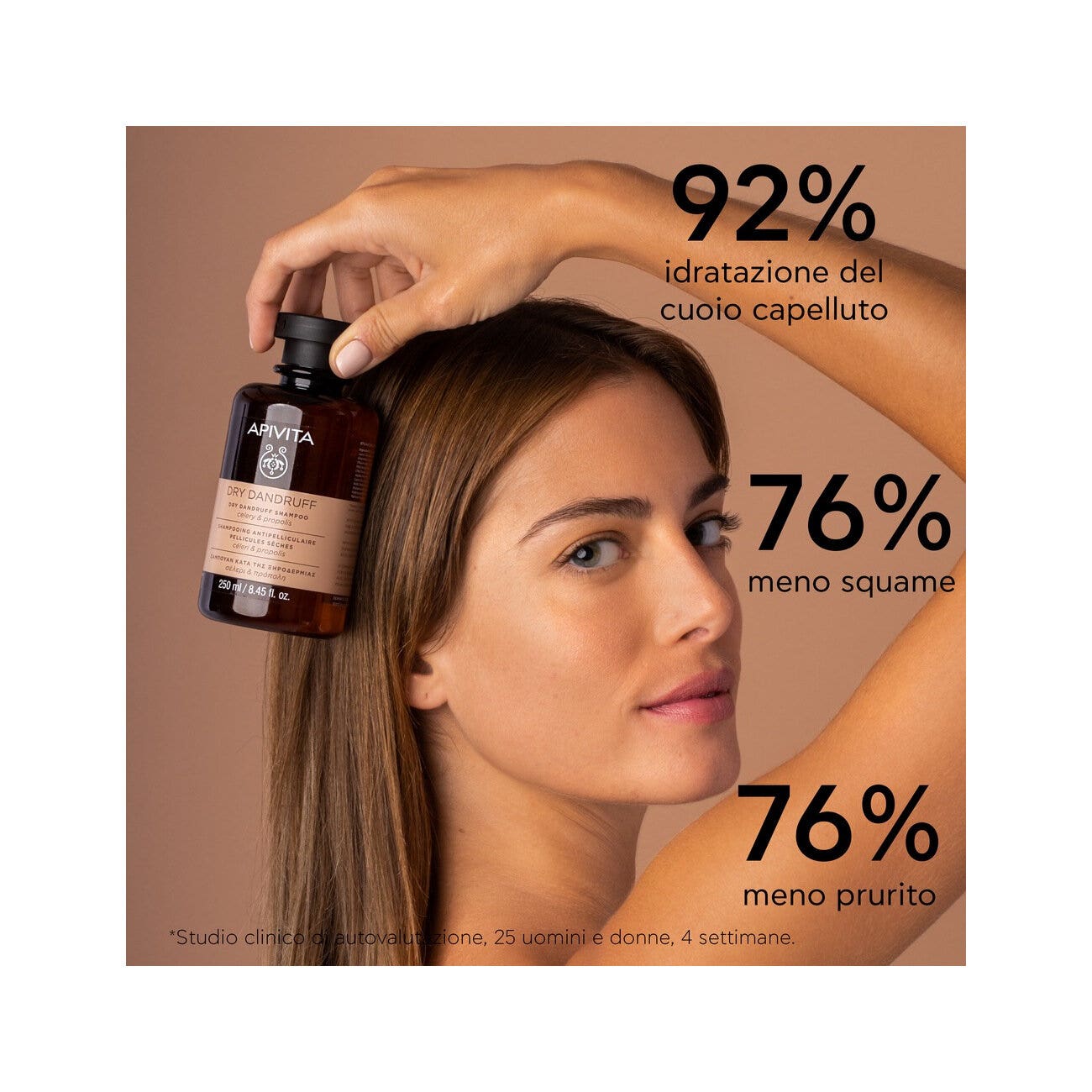 Apivita Shampoo Forfora Secca Per Capelli 250ml-5