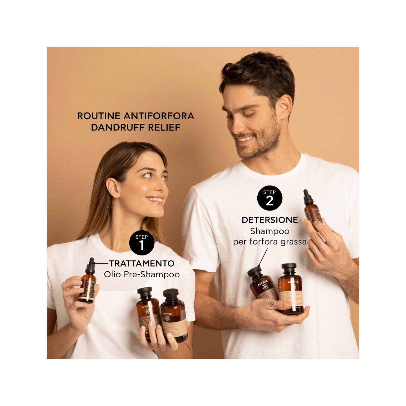 Apivita Shampoo Forfora Grassa Per Capelli 250ml-6
