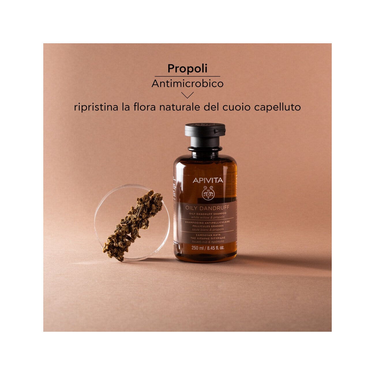 Apivita Shampoo Forfora Grassa Per Capelli 250ml-7