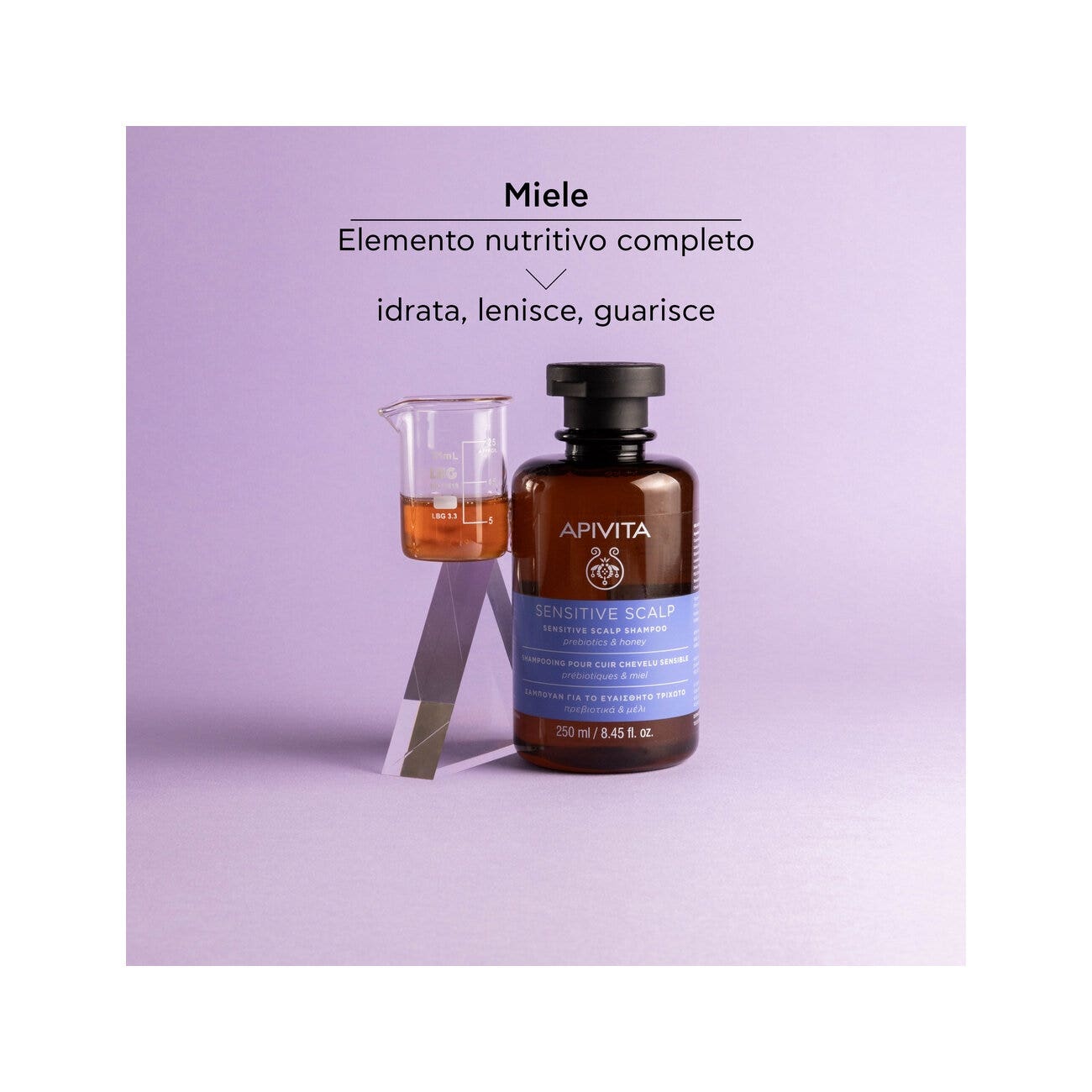 Apivita Shampoo Cute Sensibile Per Capelli 250ml-6