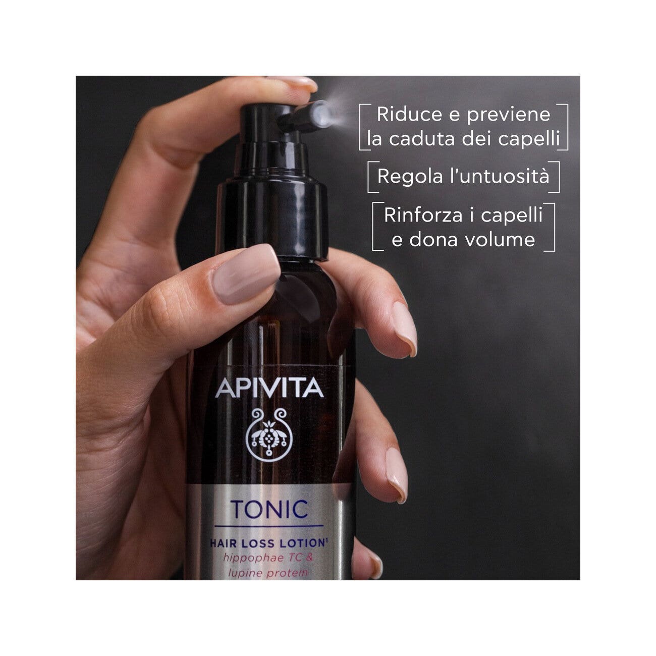 Apivita Lozione Anti-Caduta Hippophae TC/Lupine Protein 150ml-2