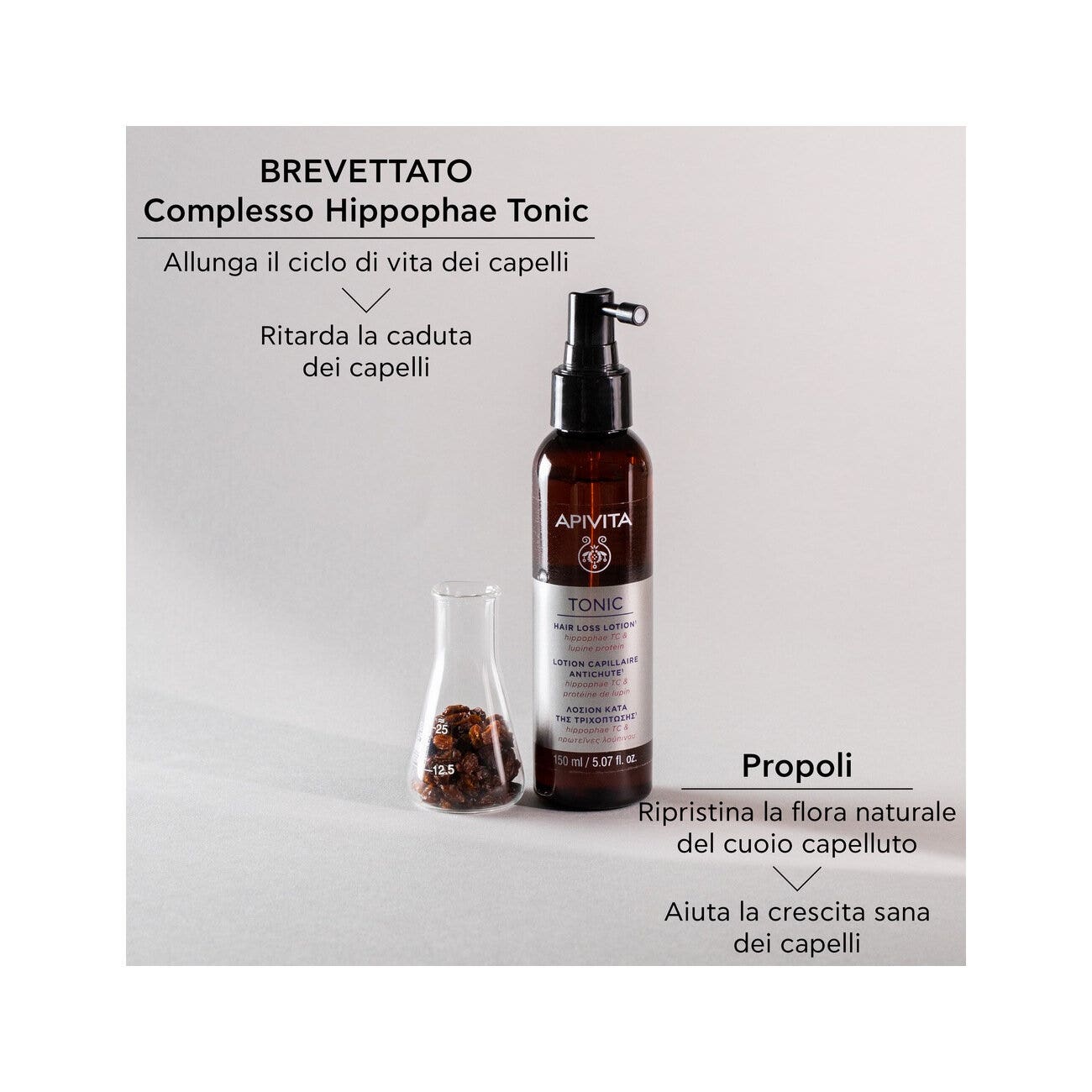 Apivita Lozione Anti-Caduta Hippophae TC/Lupine Protein 150ml-7