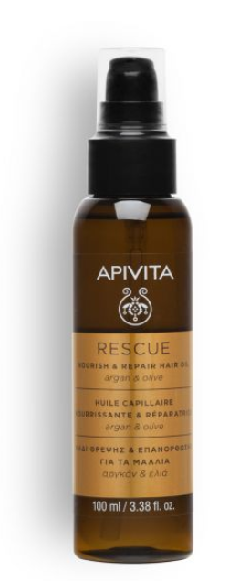Apivita Olio Protettivo Capelli Argan E Olio Di Oliva 100ml-1