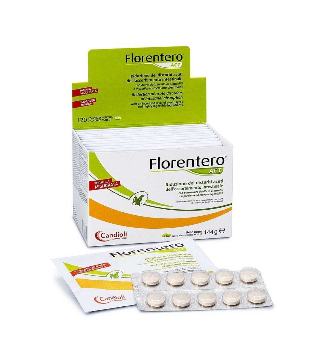 Florentero Act Mangime Complementare Cani/Gatti 120 Compresse-2