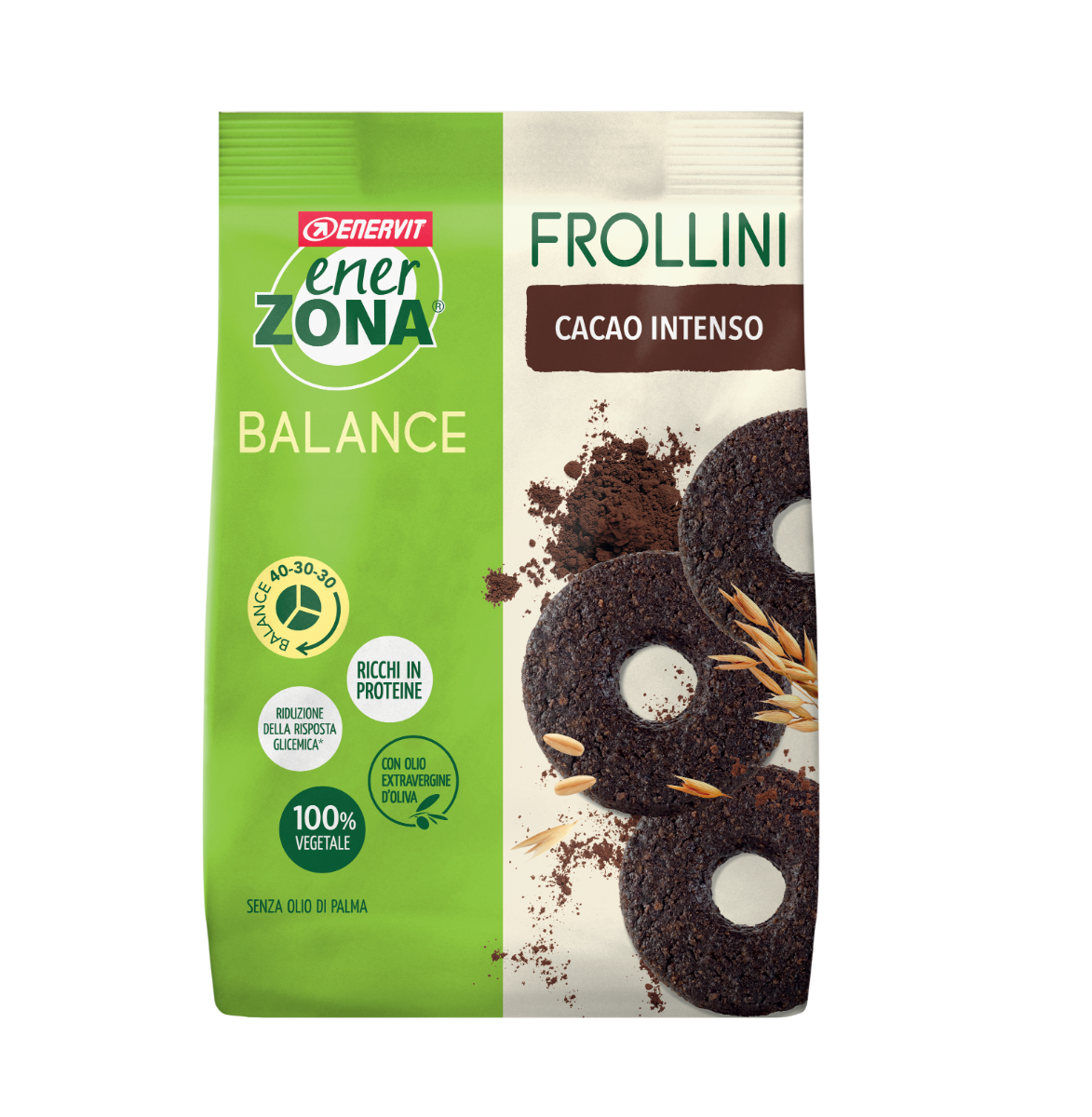Enerzona Frollini Cacao Intenso Sacchetto Da 250g-4