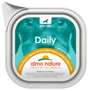 Almo Nature Daily Menù Cibo Umido Pollo/Prosciutto/Formaggio Per Cani Adulti Vaschetta 100g-2