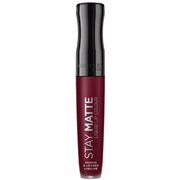 Rimmel Rossetto Liquido Opaco Vellutato Stay Matte 810 Plum This Show 5,5ml-1