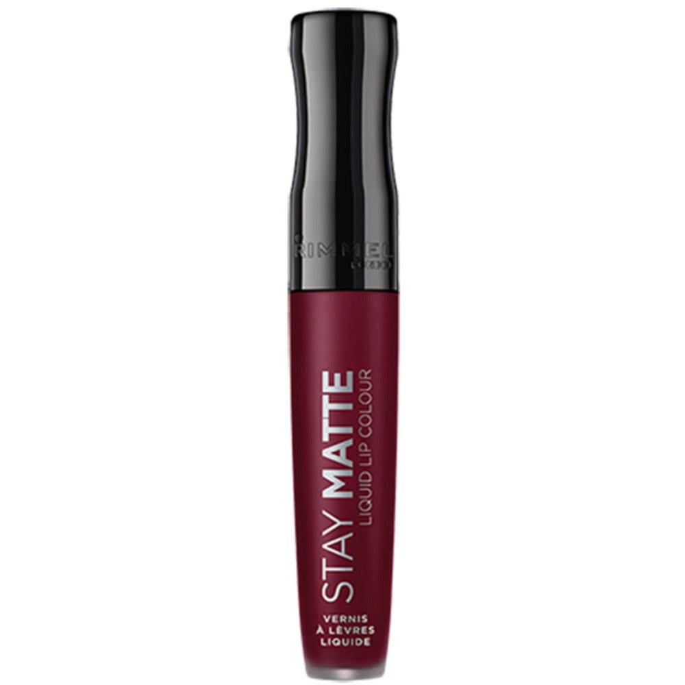 Rimmel Rossetto Liquido Opaco Vellutato Stay Matte 810 Plum This Show 5,5ml-1
