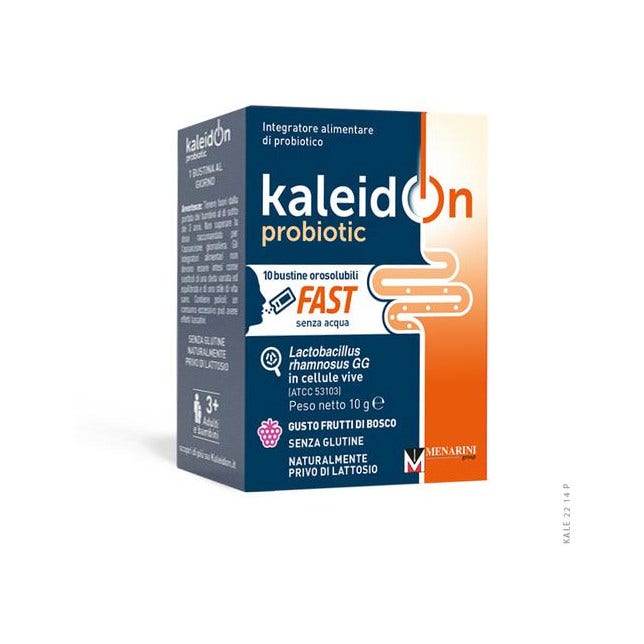 Kaleidon Probiotic Fast Frutti Di Bosco 10 Bustine Orosolubili-3