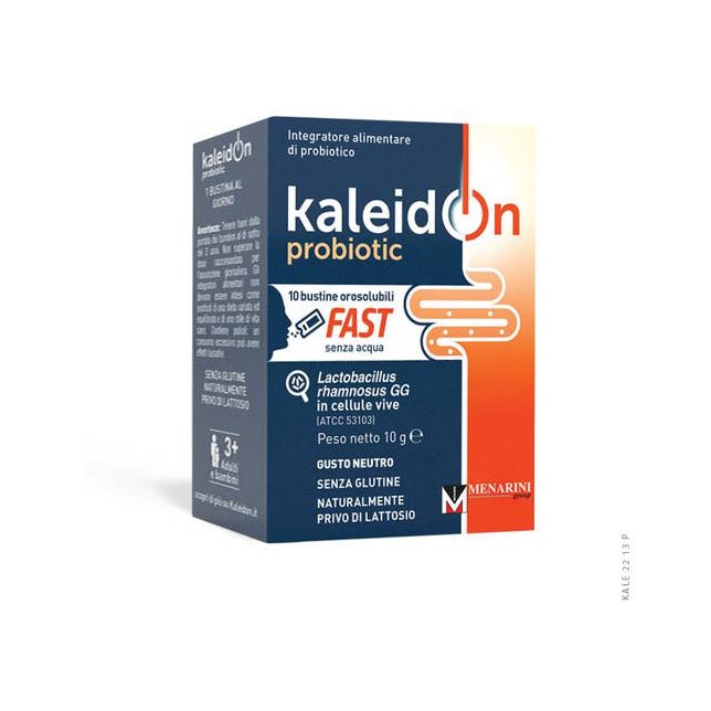 Kaleidon Probiotic Fast 10 Bustine Orosolubili-3