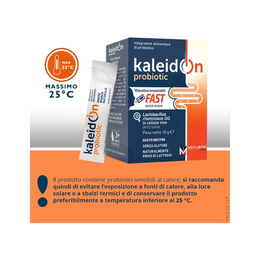 Kaleidon Probiotic Fast 10 Bustine Orosolubili-4