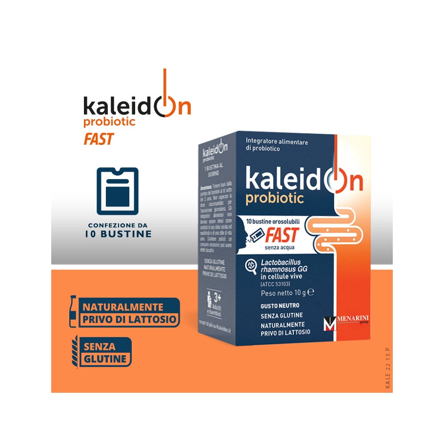 Kaleidon Probiotic Fast 10 Bustine Orosolubili-6