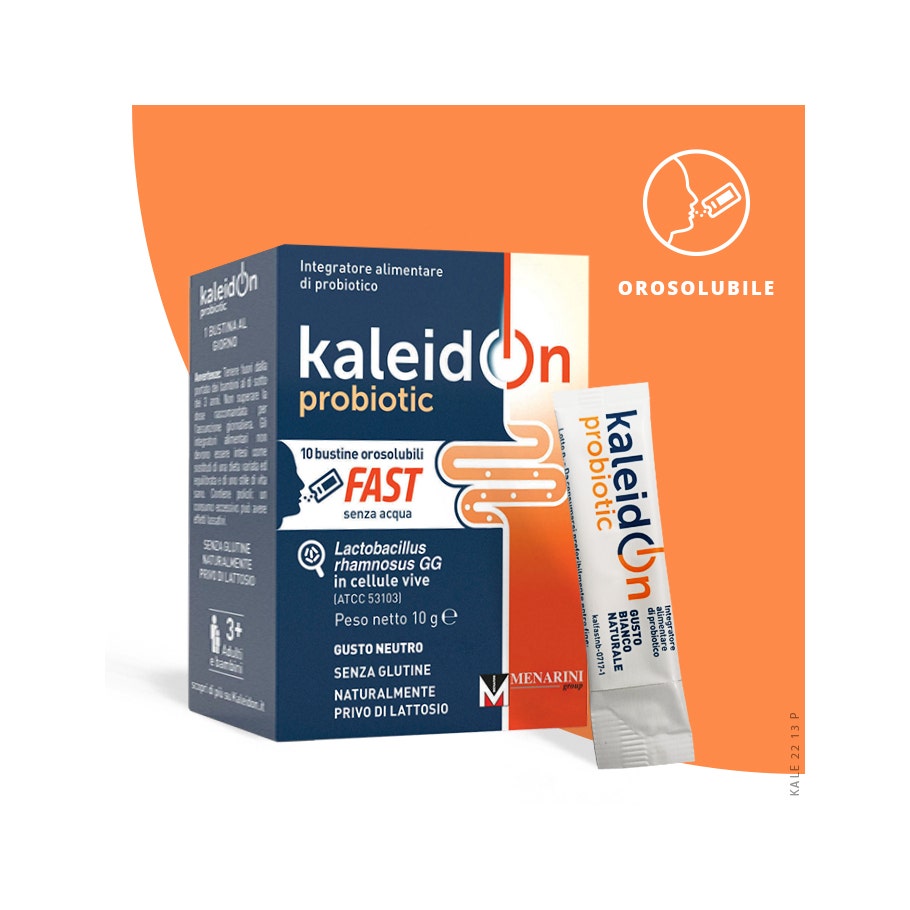 Kaleidon Probiotic Fast 10 Bustine Orosolubili-7