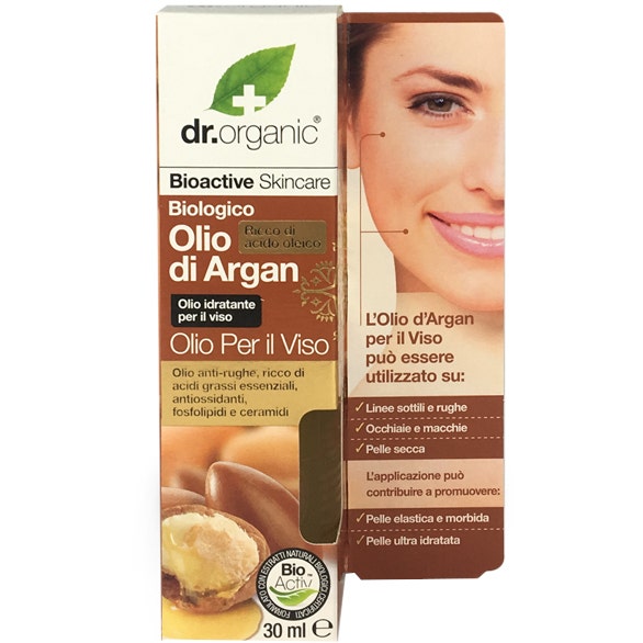 Dr Organic Argan Oil Facial Serum 30ml  - 1