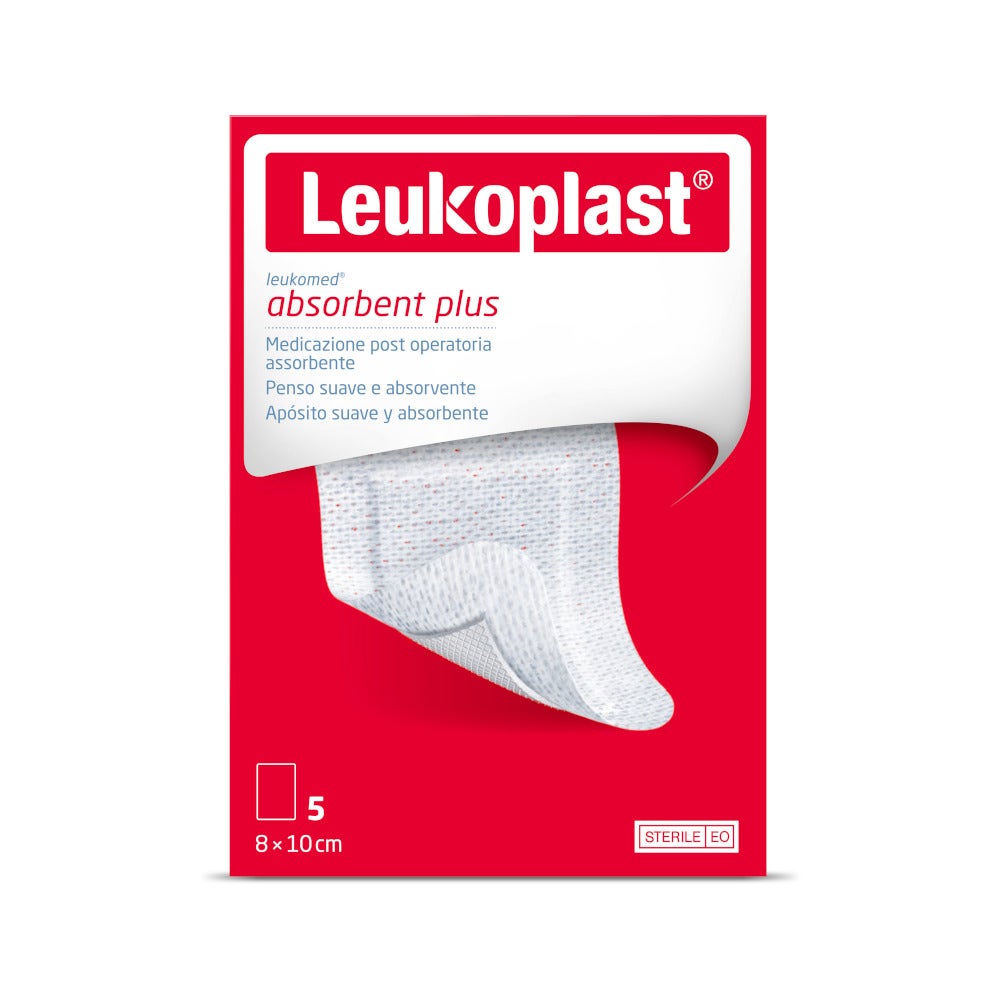 Leukomed Medicazione TNT 8x10cm 5 Pezzi-3