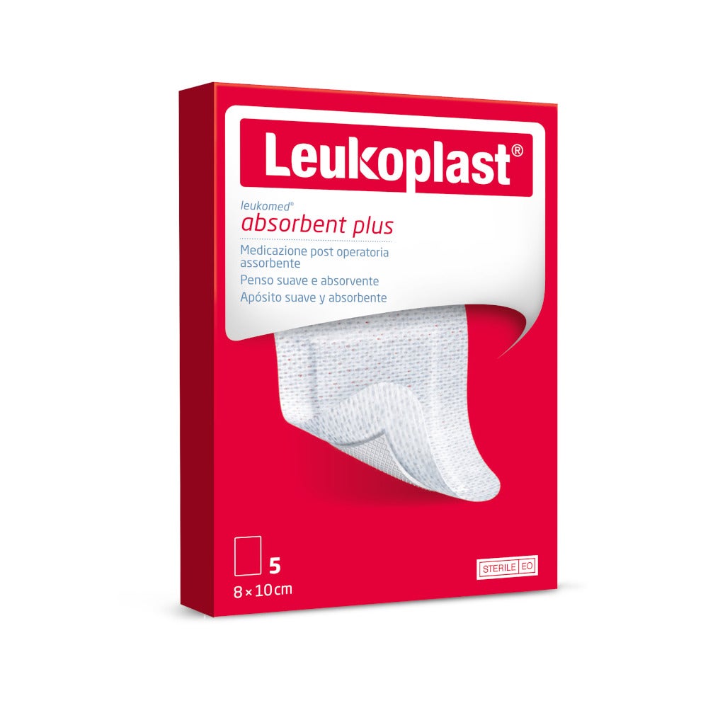 Leukomed Medicazione TNT 8x10cm 5 Pezzi-4