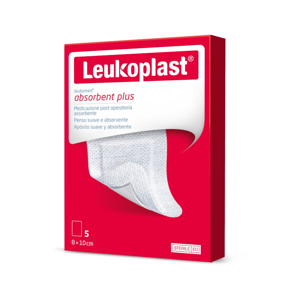 Leukomed Medicazione TNT 8x10cm 5 Pezzi-5