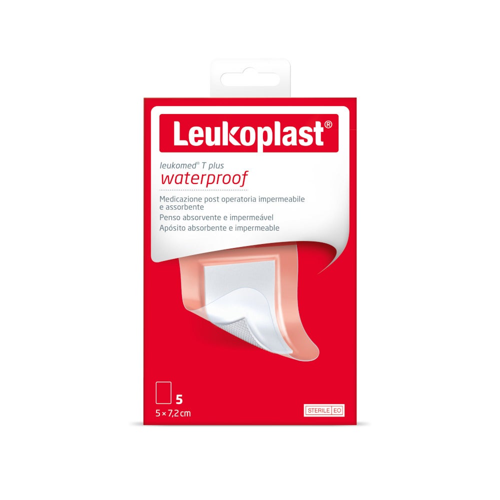 Leukomed T Plus Medicazione Post-Operatoria Trasparente Impermeabile 7,2X5cm                 -2