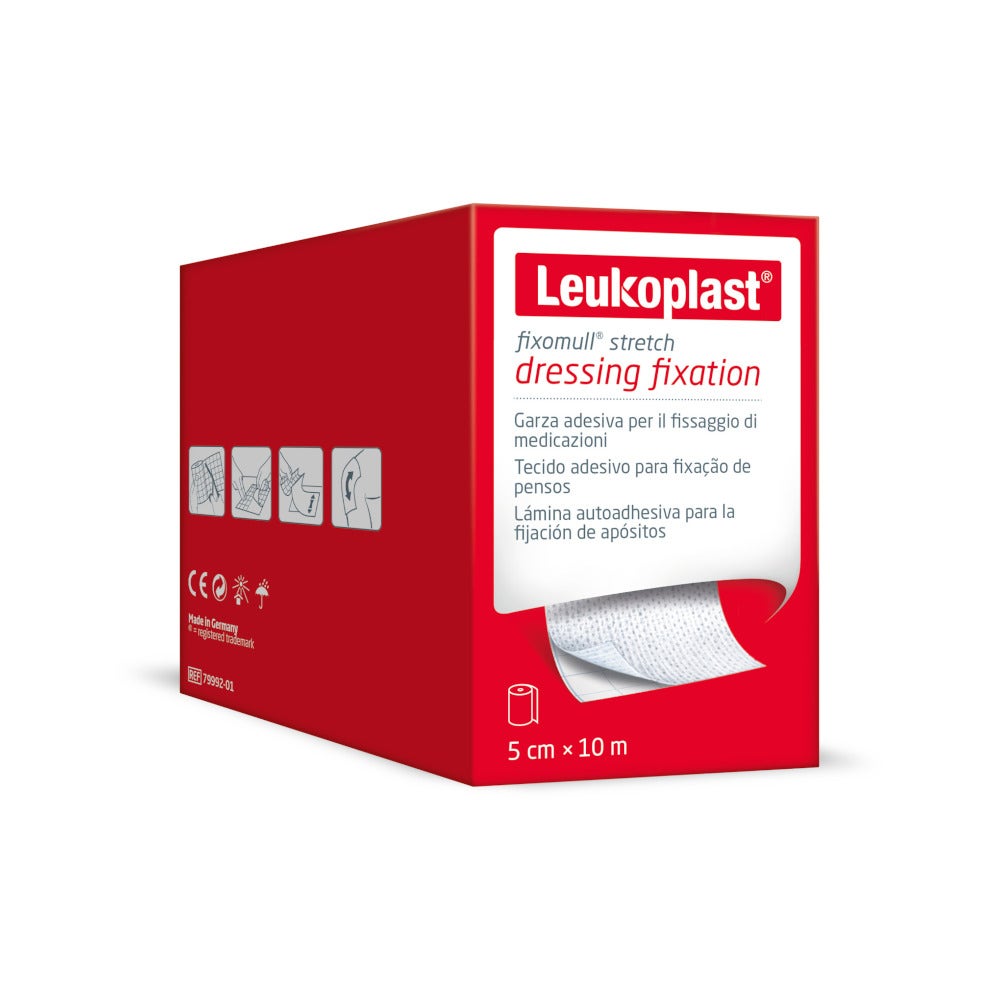 Fixomull Stretch Garza Adesiva 10mx5cm-5
