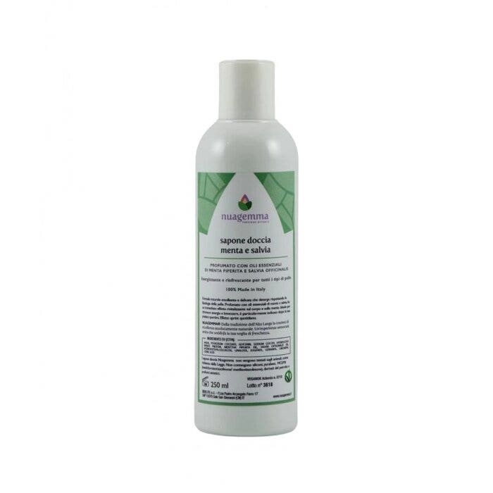 Nuagemma Sapone Doccia Menta e Salvia 250ml-1