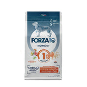 Forza10 Medium Diet Crocchette Al Cavallo Con Piselli Per Cani Adulti Taglia Media Sacco 12kg-1