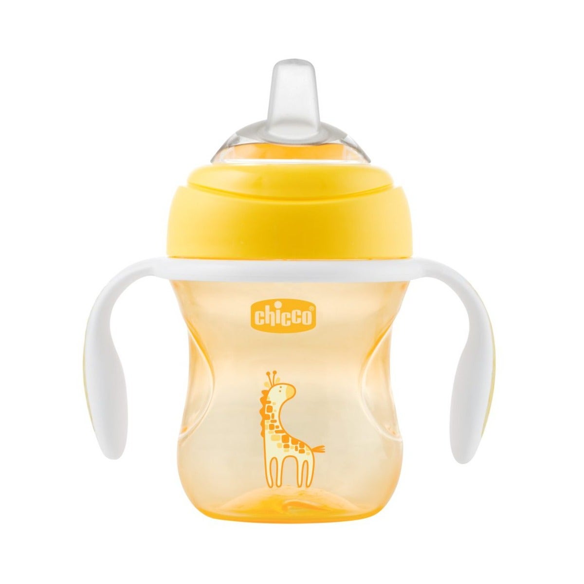 Chicco Tazza Transition Neutra Colore Giallo Per Bambini 4 Mesi+ 200ml-1
