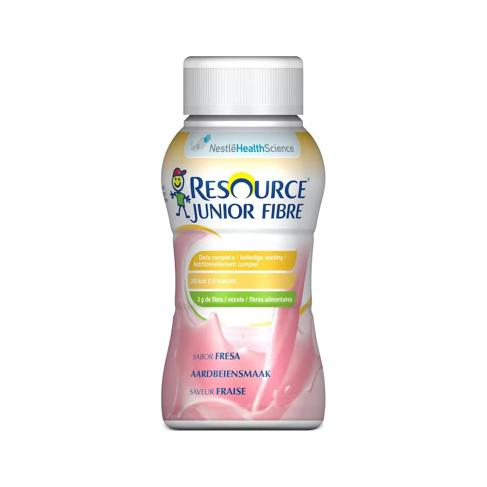 Resource Junior Fibre Fragola Bevanda Ipercalorica 4x200ml-4