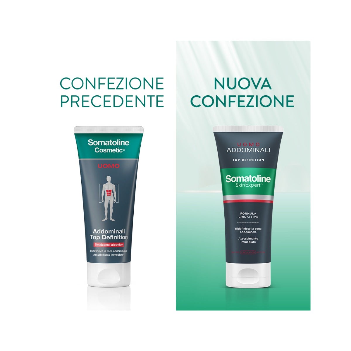 Somatoline Cosmetic Uomo Uomo Addominali Top Definition 200ml-4