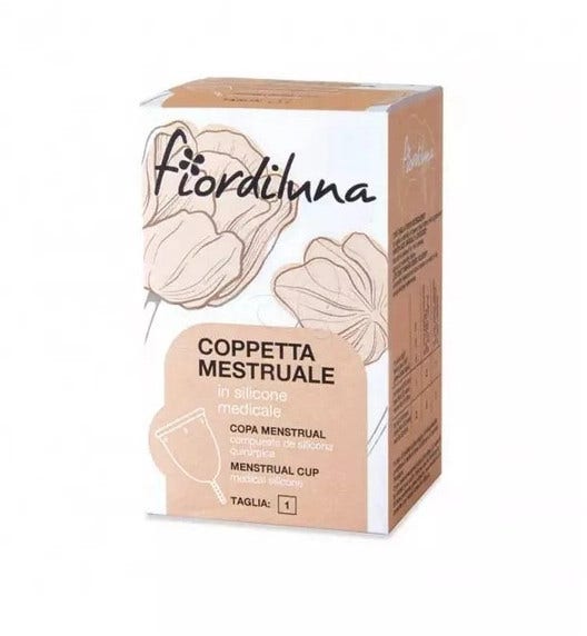 Fiordiluna Coppetta Mestruale Silicone Taglia 1-1