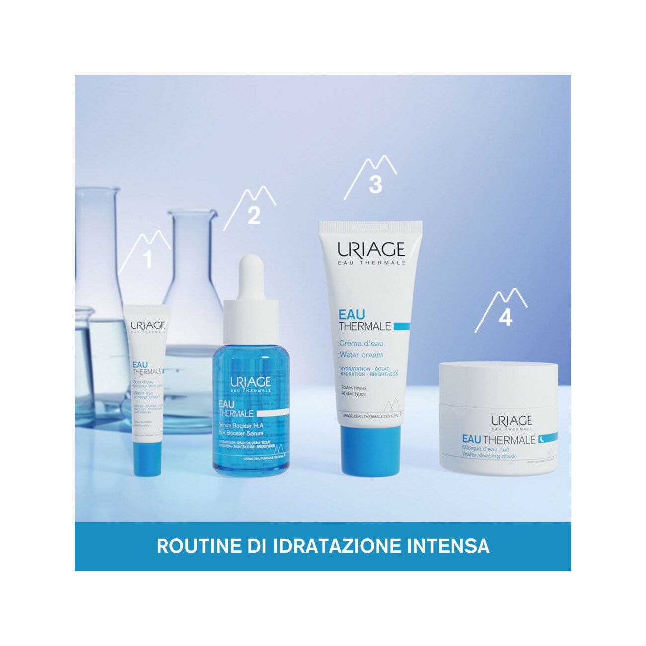 Uriage Eau Thermale Maschera Notte Idratante All'Acqua 50ml-16