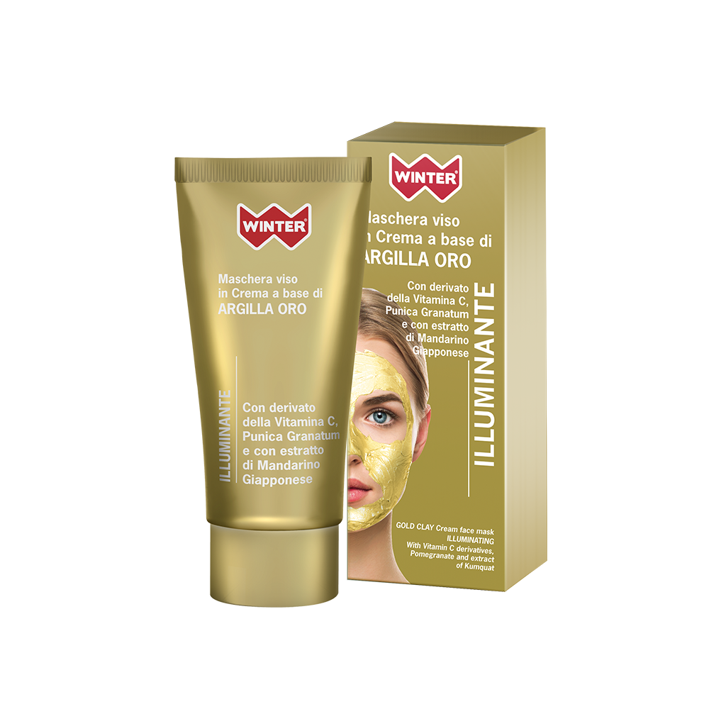 Winter Maschera Viso Argilla Oro Illuminante 50ml-2