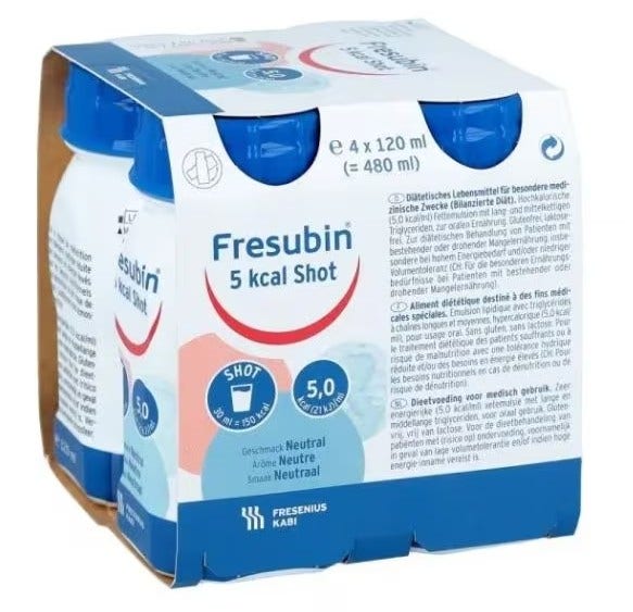 Fresubin 5kcal Shot Neutral Easybottle 4 x 120 ml-0