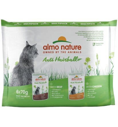 Almo Nature Daily Cibo Umido Manzo E Pollo Per Gatti Adulti 6x70g-3