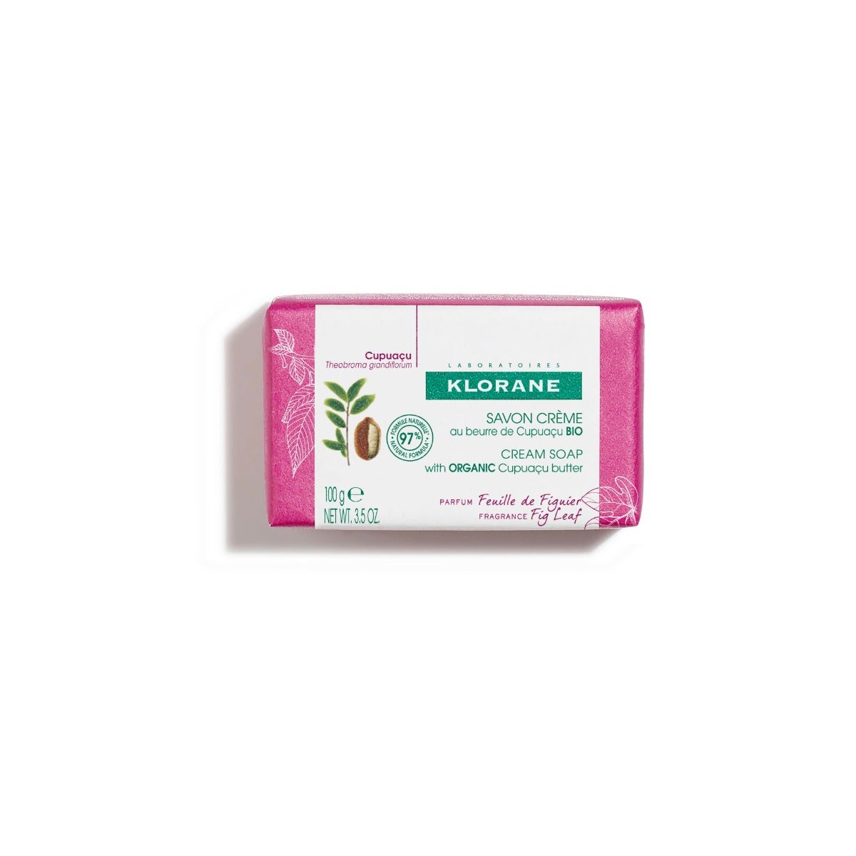 Klorane Crema Sapone Foglie Di Fico 100g-3