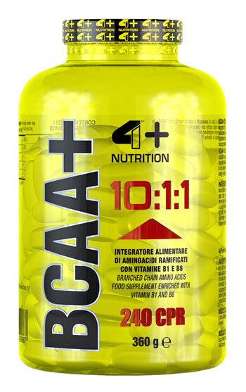 4+ Nutrition Bcaa+ 10:1:1 240 Compresse-1