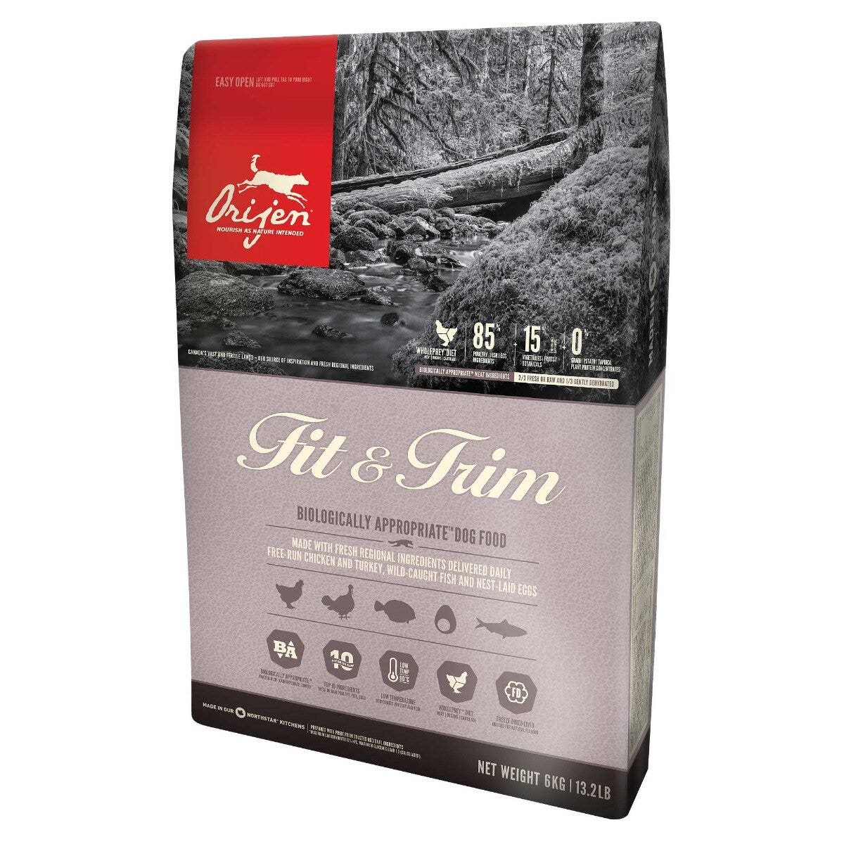 Orijen Fit E Trim Crocchette Con Pollo E Tacchino Per Cani In Sovrappeso Sacco 11,4kg-1