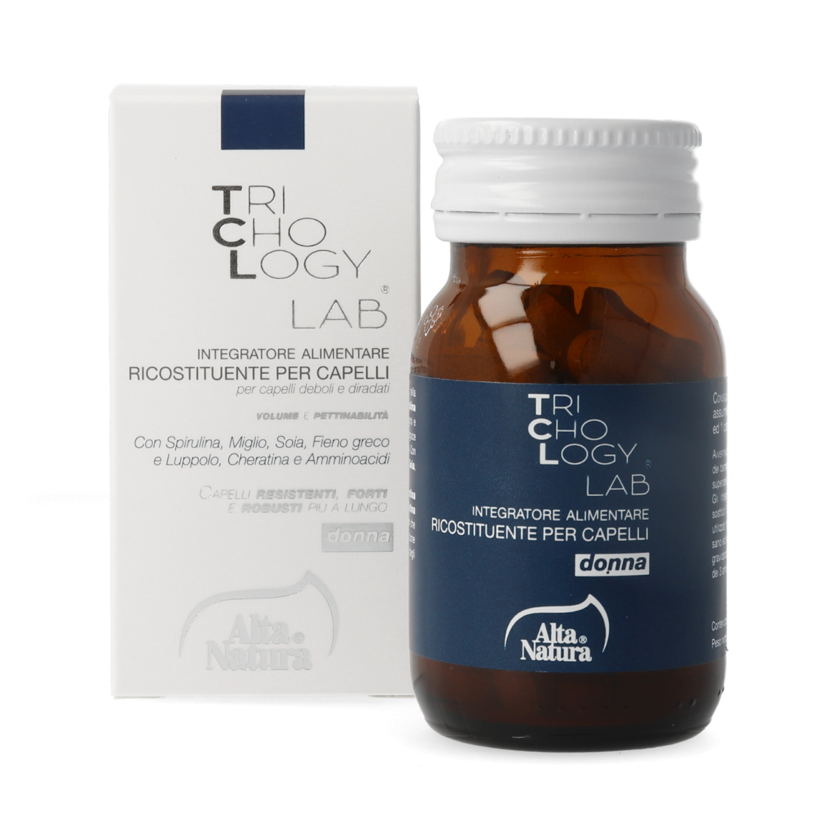 Trichology Lab Integratore Ricostituente Capelli Donna 50 Compresse-1
