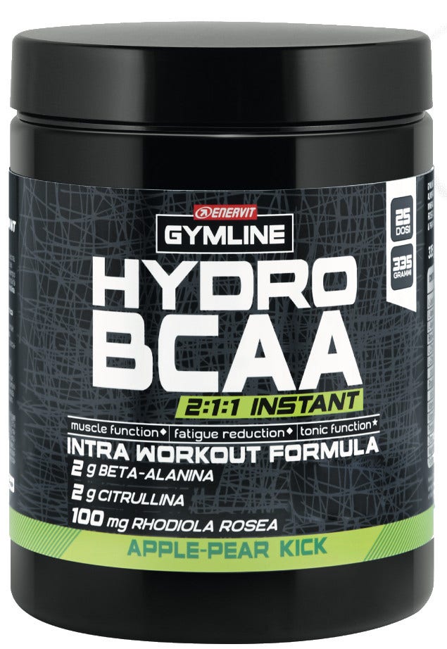 Enervit Gymline Hydro BCAA 2:1:1 Instant Apple Pear 335g-4