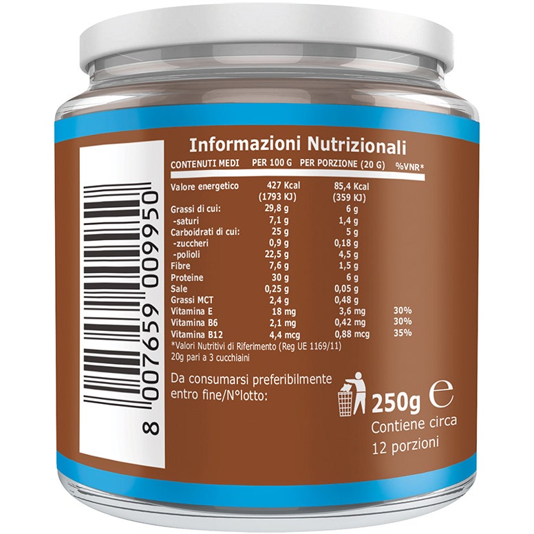 Ultimate Protein Cream Crema Spalmabile Nocciola 250g  - 5