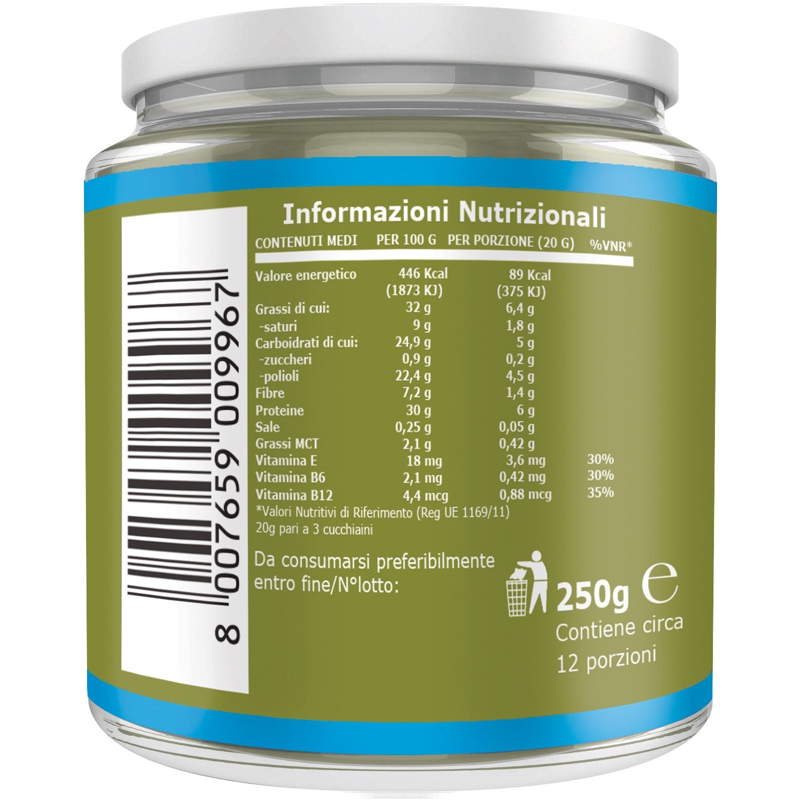 Ultimate Protein Cream Crema Spalmabile Pistacchio 250g  - 5