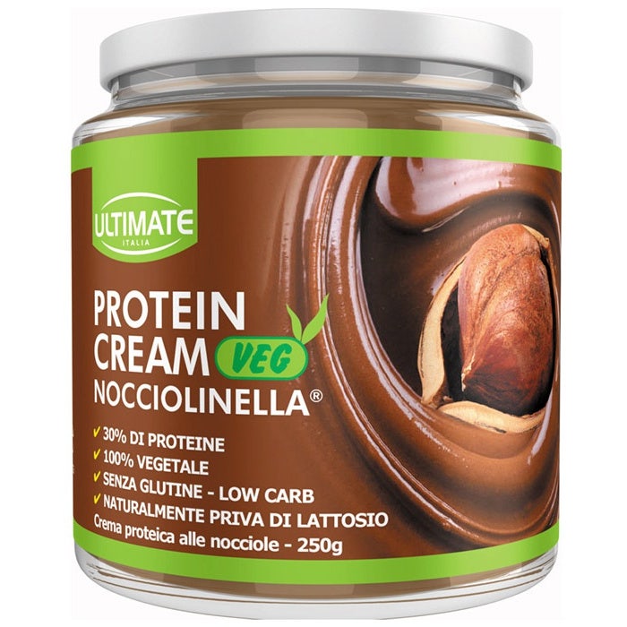 Ultimate Protein Cream Veg Crema Spalmabile Nocciolinella 250g - 2