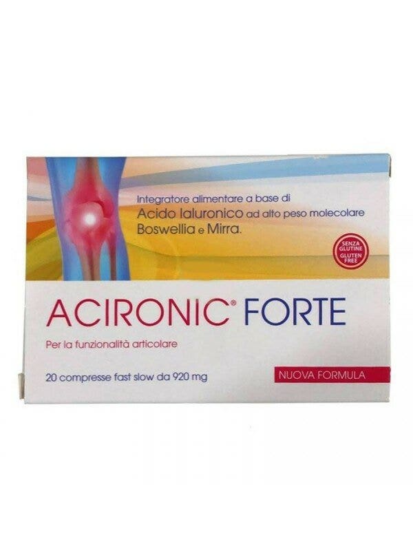 Acironic Forte 20 Compresse Fast-Slow-1