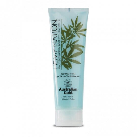 Australian Gold Hemp Nation Sea Salt E Sandalwood Bagnoschiuma 235ml-2