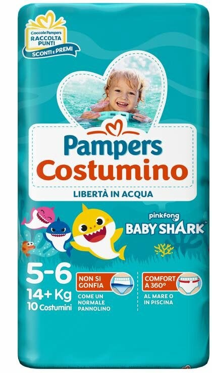 Pampers il Costumino Taglia 5-6 (14+ kg) 10 Pezzi-2