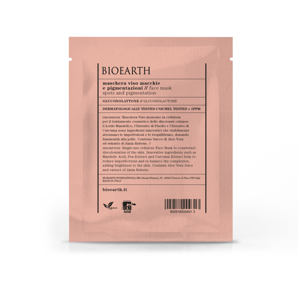 Bioearth Maschera Viso Macchie E Pigmentazioni 15ml  - 1