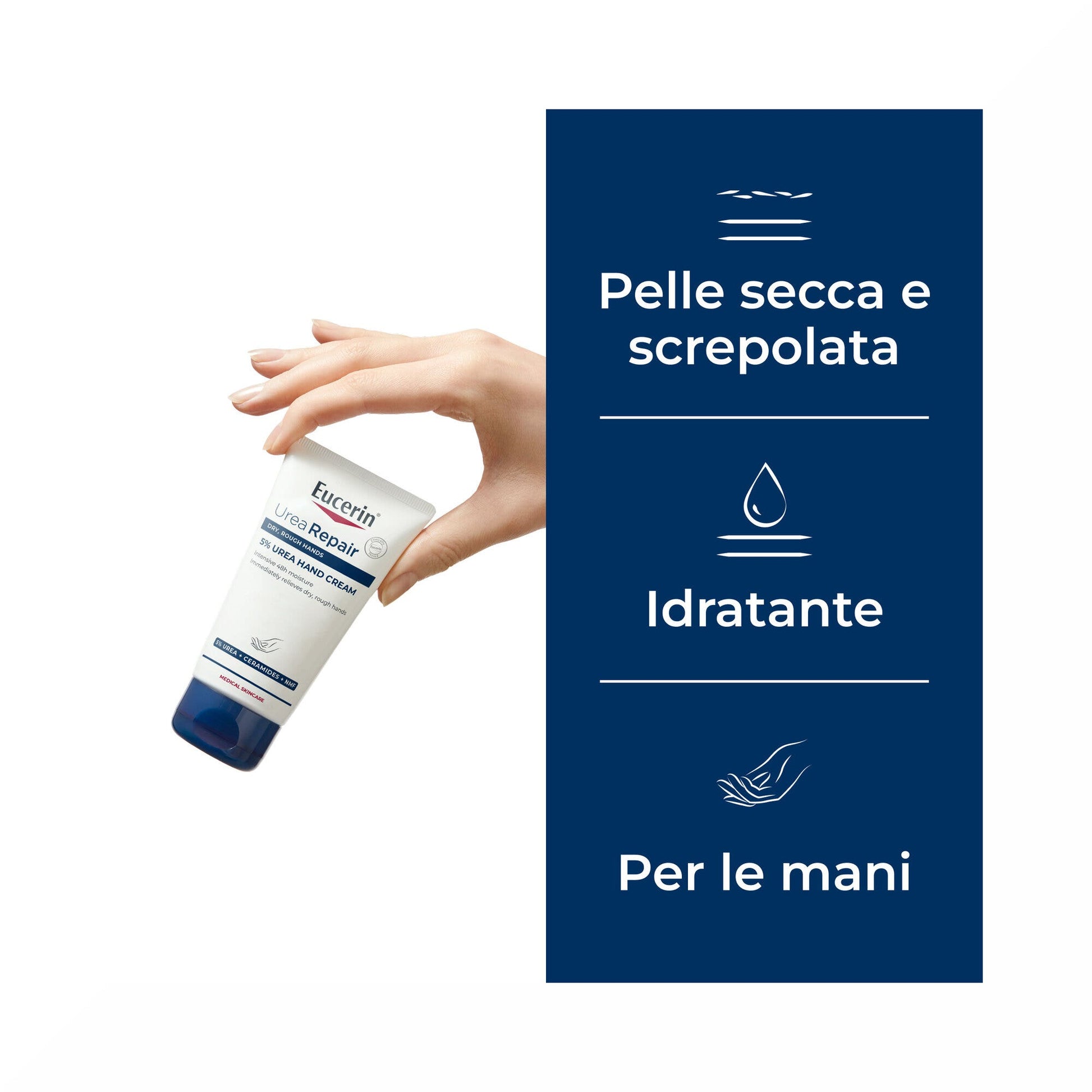 Eucerin UreaRepair Mani Rigenerante 5% Urea 30ml crema mani-3